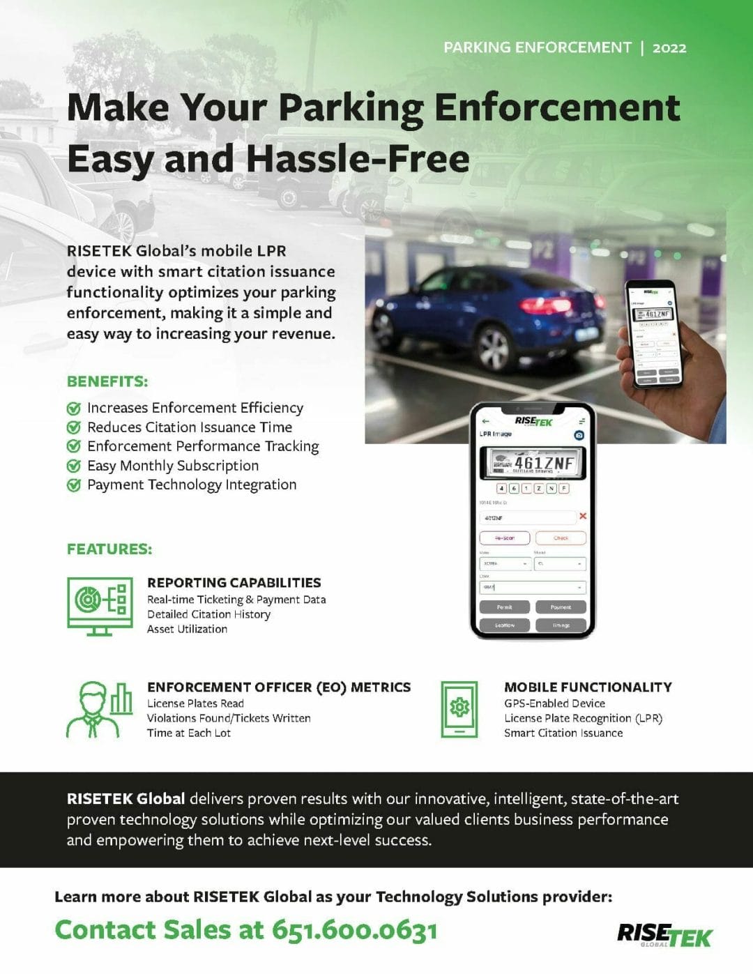 Risetek Global Parking Enforcement App